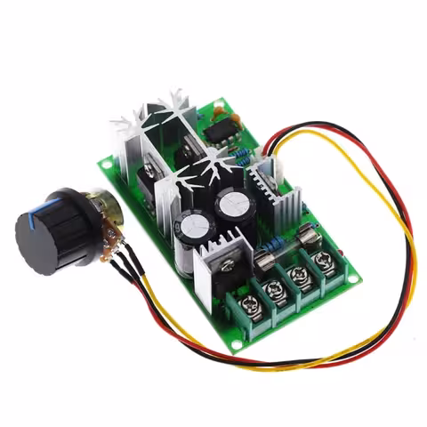 Контролер вариатор на обороти DC мотор 12V 24V 60V PWM | Регулатор скорост постоянен ток 20A 1200W