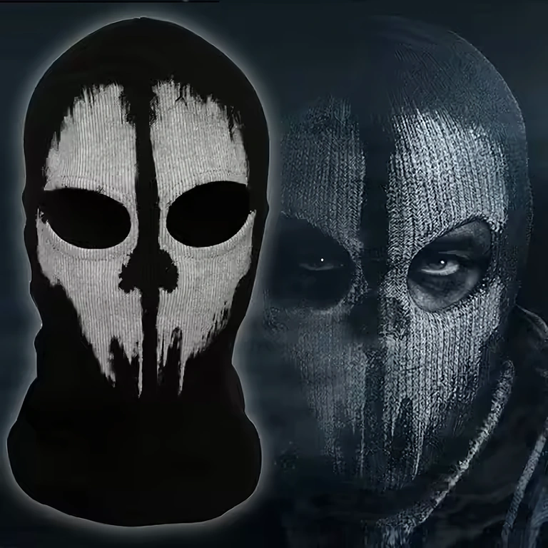 Термична маска Call of Duty Ghosts, идеална за зимни спортове, ски и сноуборд