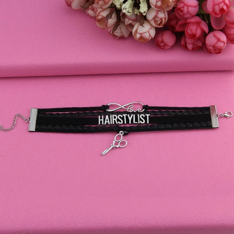 Кожена гривна за градски или професионален барбершоп стил