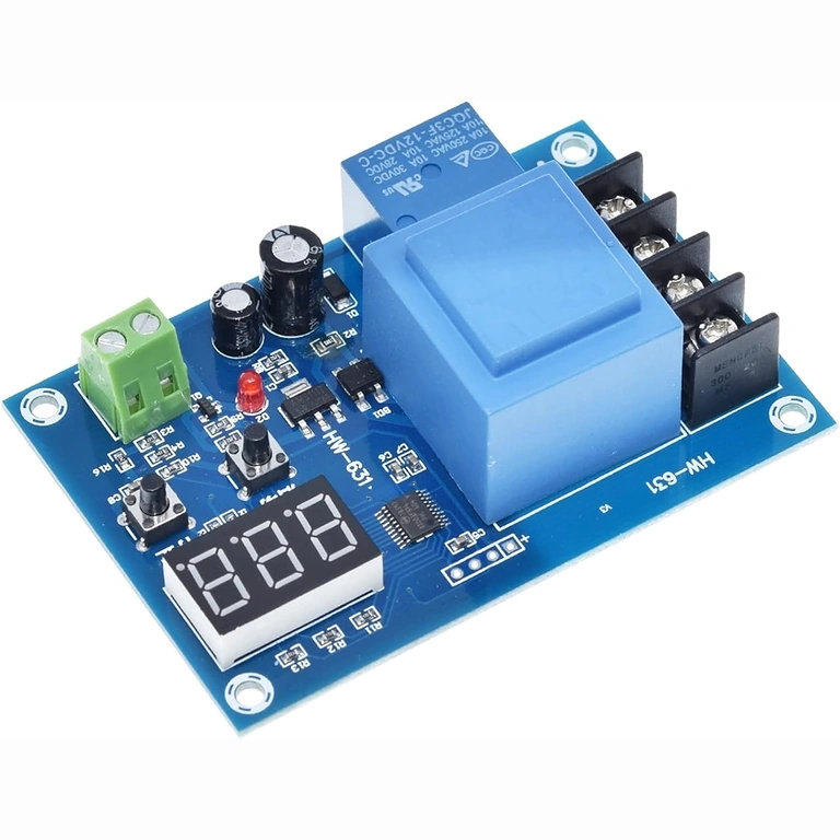 Цифров модул с защита от презареждане на литиево-йонни и оловни батерии