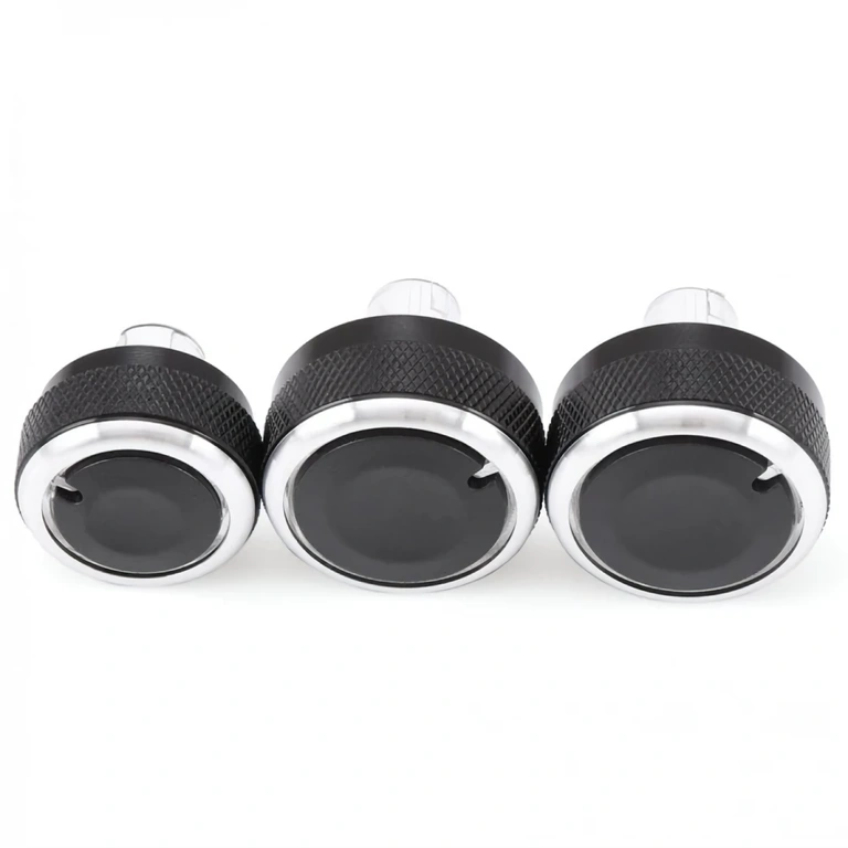 Бутони за табло AC с модерен дизайн – комплект 3 броя