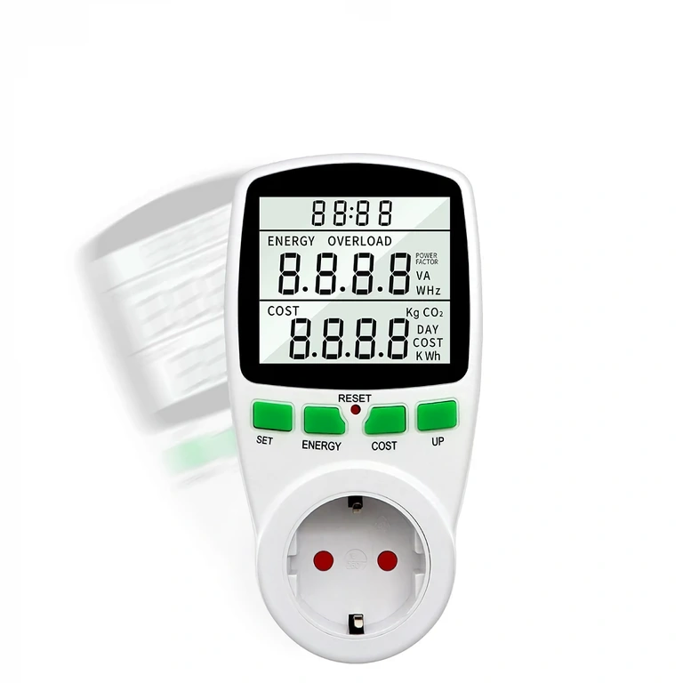 Уред с дисплей за цена/kWh и оценка на месечните разходи