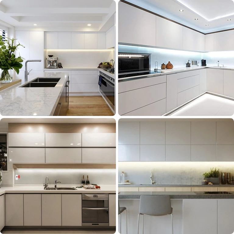 LED лента с датчик за монтаж под шкаф или плот