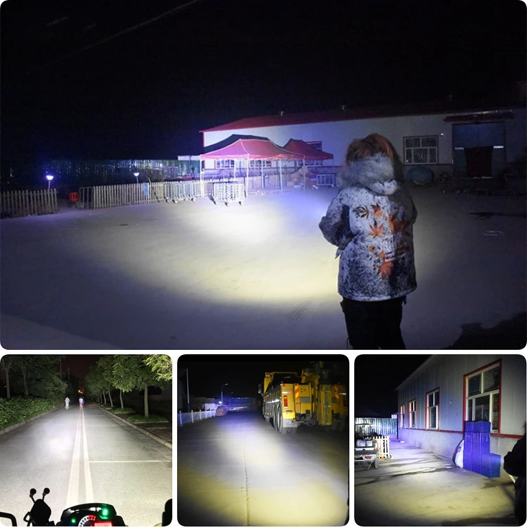 Мощно осветление за безопасност и видимост