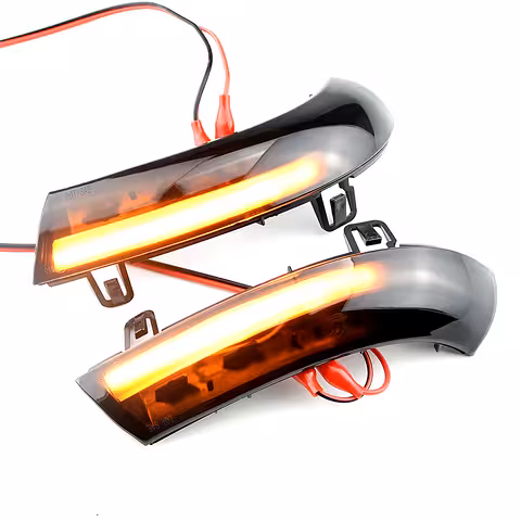 Динамични последователни мигачи огледала LED Golf 5, 6, Passat B6