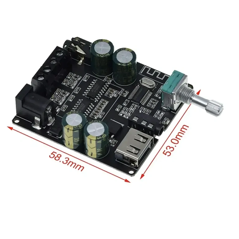 Компактен Hi-Fi усилвател с Bluetooth Компактен Hi-Fi модул с Bluetooth връзка