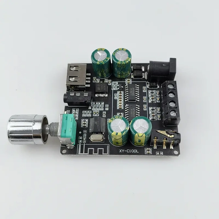 Цифров усилвател модул 2x100W Стерео дигитален усилвател Клас D с висока мощност