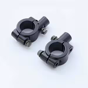 Държач за огледала за мотоциклет с адаптер скоба за монтаж на мотор, скутер, ATV, велосипед и електрическа тротинетка