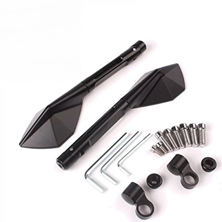 Мотo огледала от CNC обработен алуминий, премиум дизайн тип Rizoma