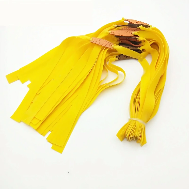 Еластична латексова лента за прашка – здрава, гъвкава, дебелина 0.75 мм