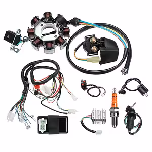 Пълна електрическа инсталация за китайско ATV 150cc 200cc 250cc 300cc – пълна окабеляване вертикален мотор 4T
