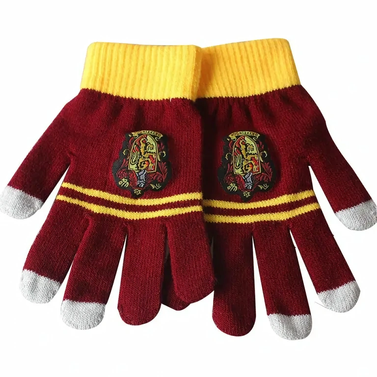 Стилни ръкавици Harry Potter Gryffindor за деца и възрастни, перфектни за студен сезон