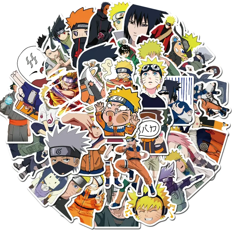 Стикери Naruto Shippuden за лични вещи, скейтборд, тротинетки