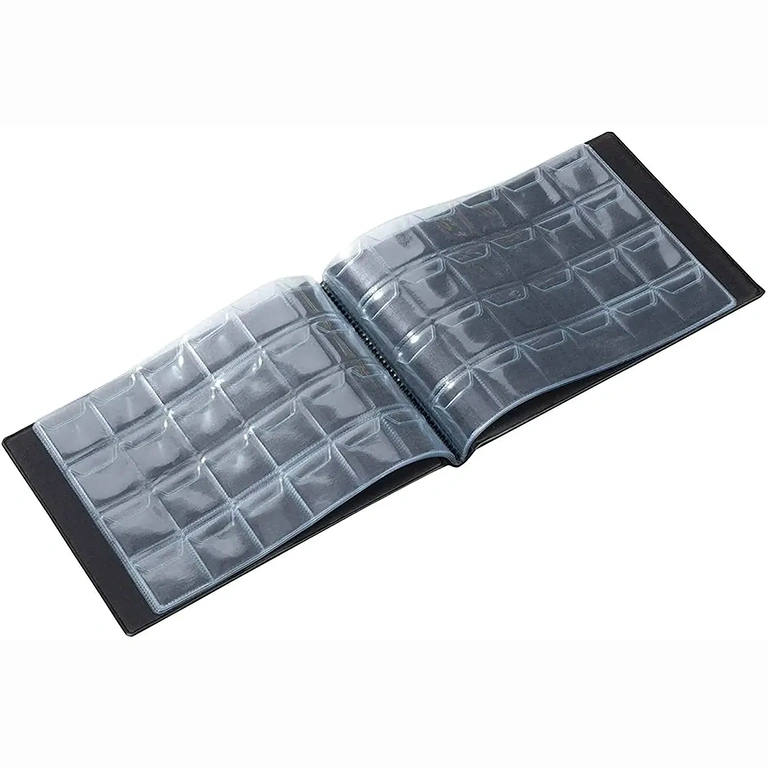 Голям албум за монети, размер 3x3 см на джоб