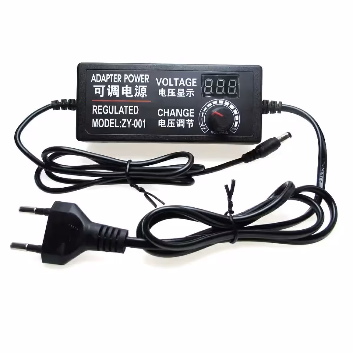 Електронно зарядно, съвместимо с жакове 5.5x2.5 мм