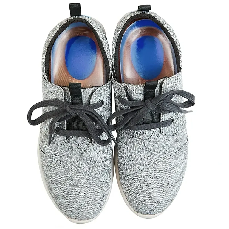 Силиконови подпори за пети – облекчаване на болка Ортопедични стелки от мек силикон, многократни и миещи се