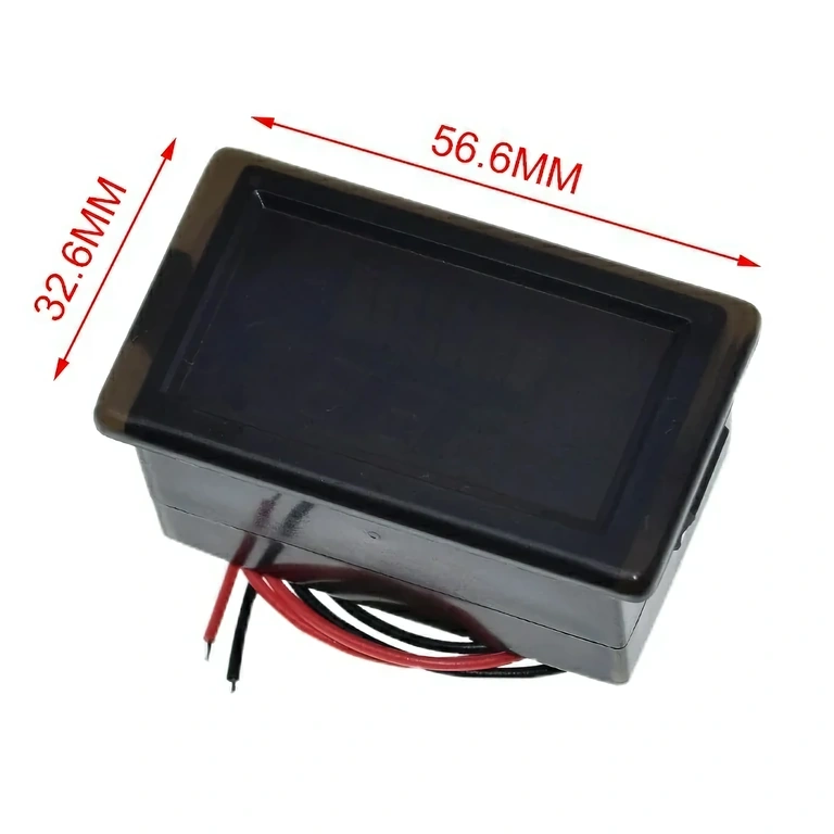 Автомобилен, мото, велосипед и тротинетка волтметър – водоустойчив и компактен