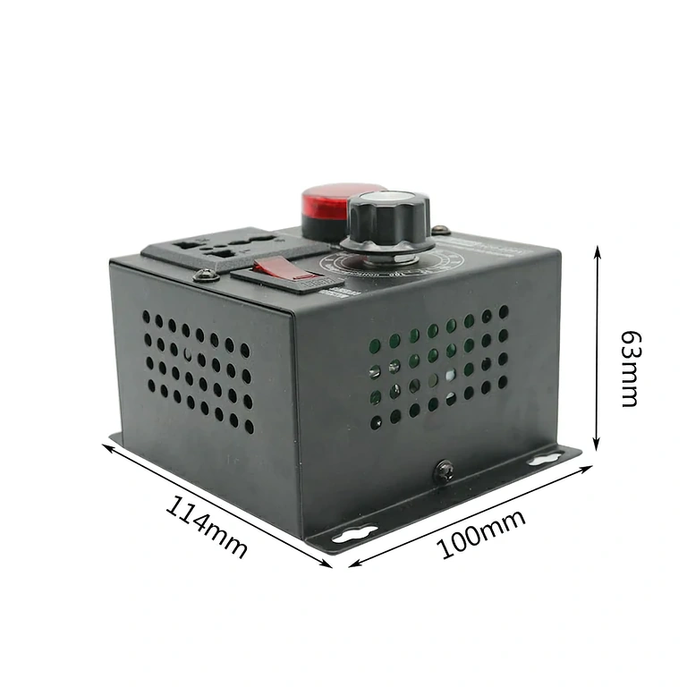 Устройство за регулиране на скоростта на електрически мотори с цифров дисплей и ON/OFF превключвател