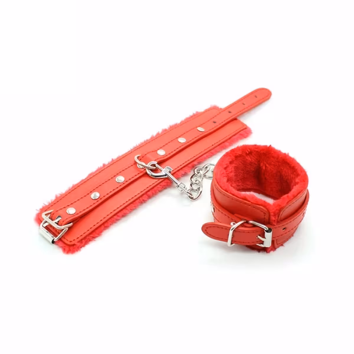 Комплект меки и елегантни белезници за страстни вечери