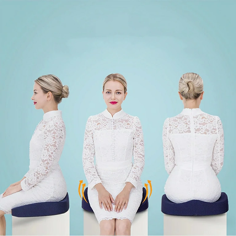 Антидекубитална възглавница за продължително сядане Антидекубитална възглавница за предотвратяване на рани при продължително седене