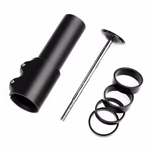 Адаптор за повдигане на кормило велосипед 28.6 мм – удължител от алуминий, регулируем