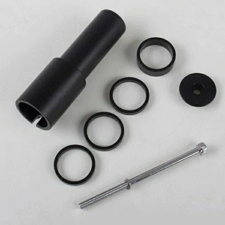 Повдигач на колче на кормилото от черен сплав – универсално съвместим