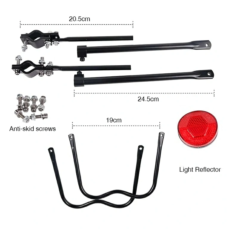 Багажник за велосипед с бърз монтаж на седалково колче