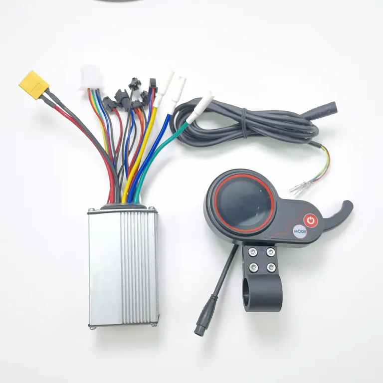 Пълен комплект 48V с контролер, дисплей и лост за газ