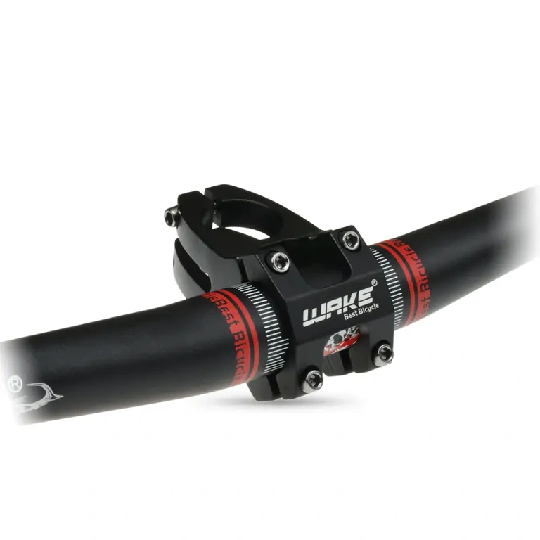 Къса алуминиева лапа за кормило, черна Къса черна алуминиева тръба за MTB велосипед, повишен комфорт и подобрен контрол