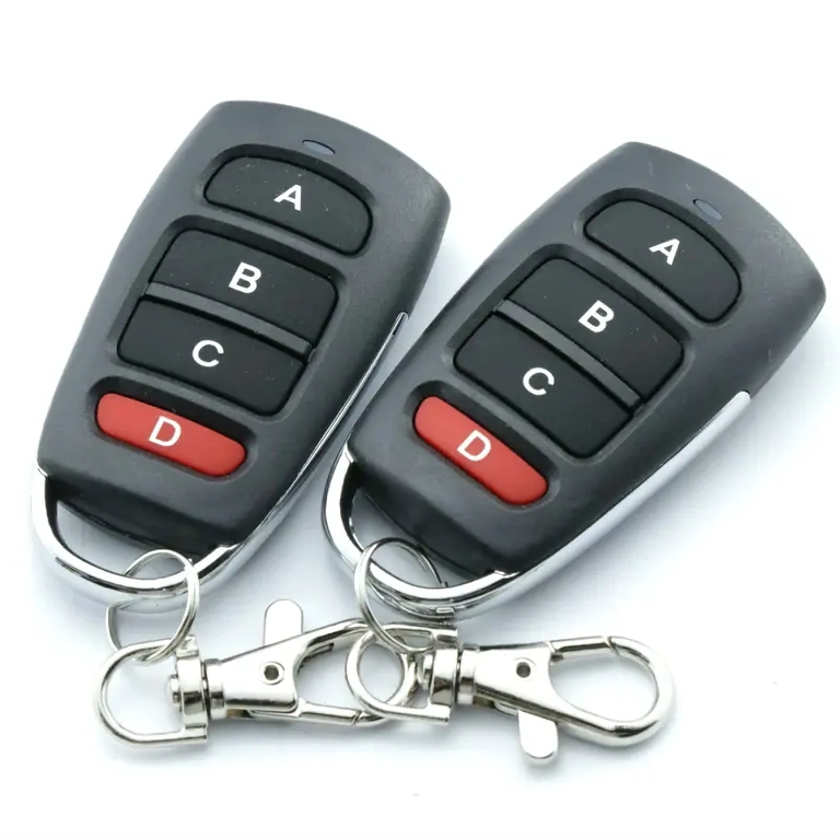 Радио дистанционно с 4 бутона за безжични системи за управление