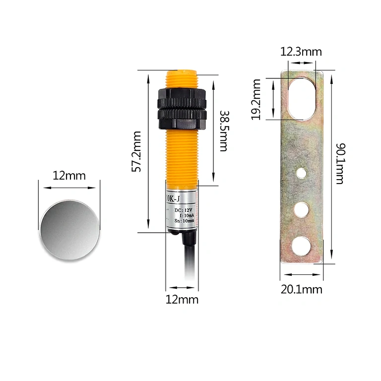 Цифров брояч с вграден магнитен сензор Цифров брояч със сензор за магнит за наблюдение на цикли