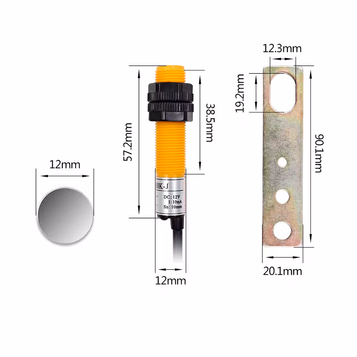 Цифров брояч със сензор за магнит за наблюдение на цикли