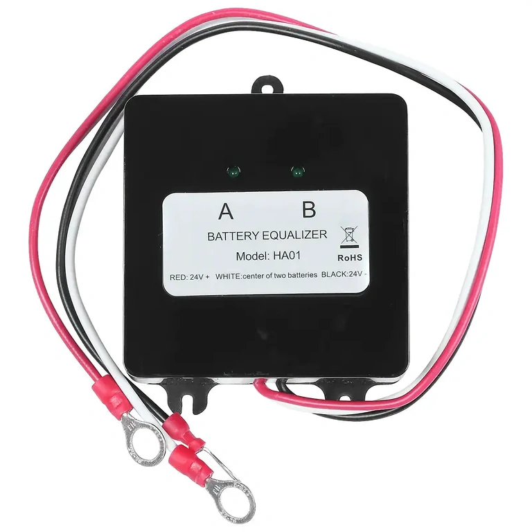 Автоматично устройство за балансиране на напрежението в системи с множество батерии