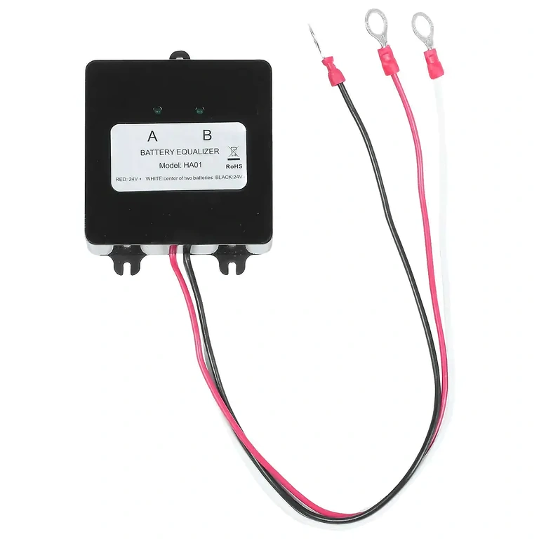 Схема за свързване на балансир за батерии 12V в системи 24V 36V 48V