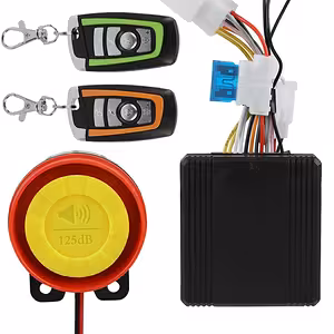 Алармена система против кражба за мотоциклет/скутер/ATV – 125 dB, 2 дистанционни, контрол на двигателя