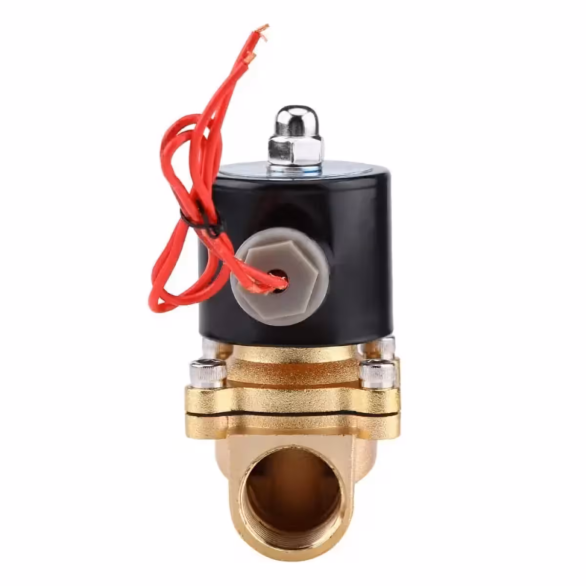 Нормално затворен електромагнитен клапан, подходящ за контрол на потока