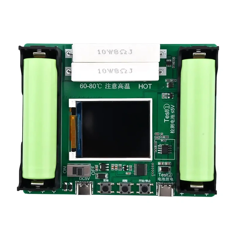 Тестер за зареждане/разреждане на батерия 18650 Тестер с функция зареждане и разреждане за 18650