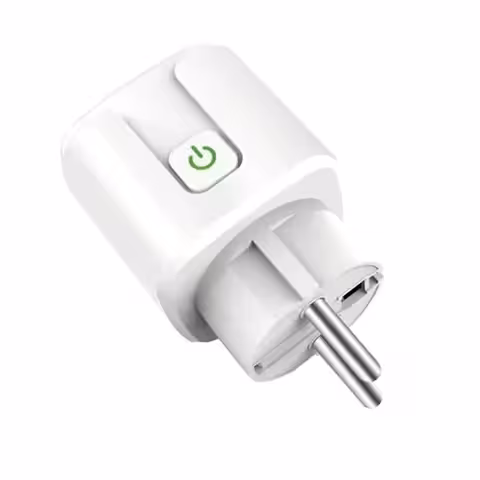 Интелигентен WiFi контакт с капацитет 4400W в близък план