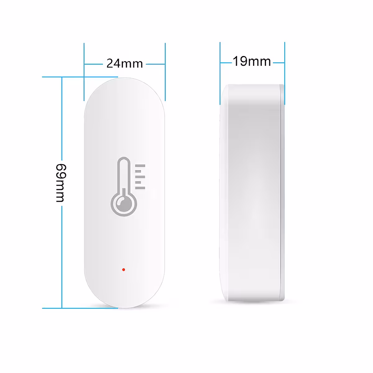 Малко и ефективно устройство за измерване на температура и влажност на околната среда