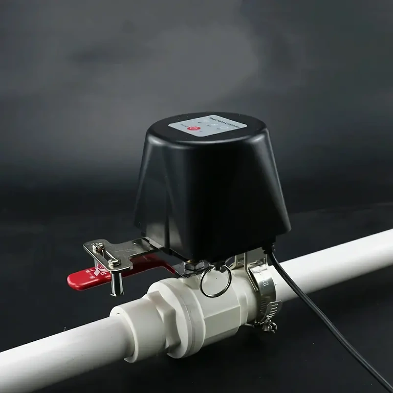 Wi-Fi електроклапан, инсталиран директно на водопровод за автоматичен контрол