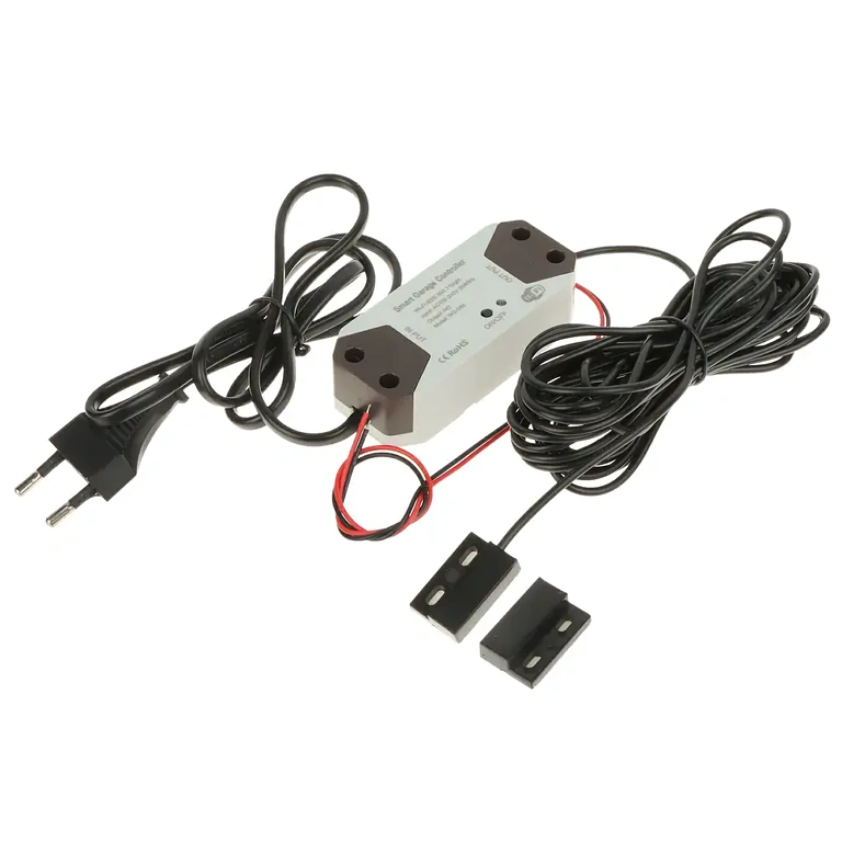 WiFi релейен модул, съвместим с Tuya Smart Life за автоматизация на гаражната врата