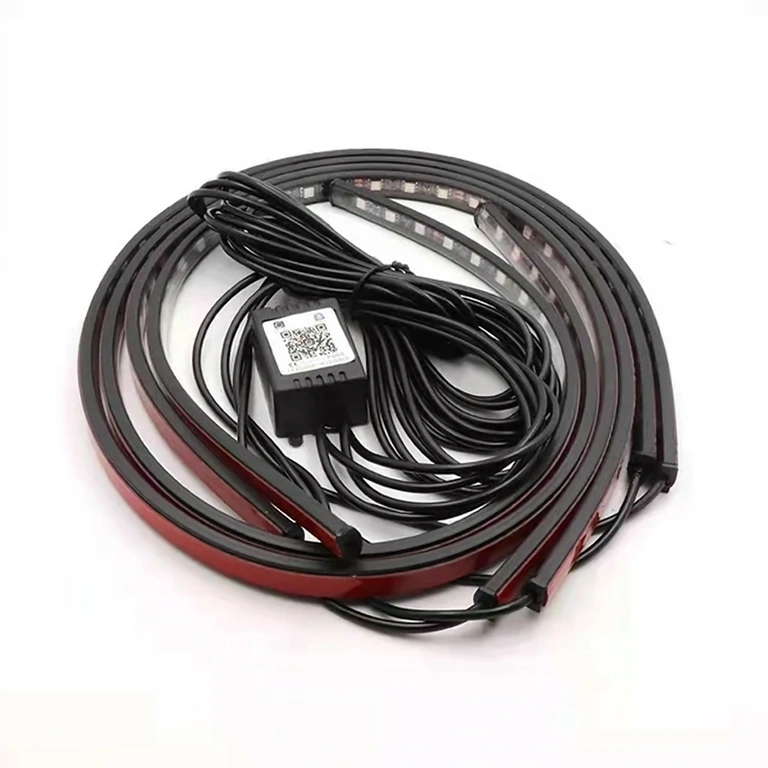 Система за многоцветно LED осветление за автомобил