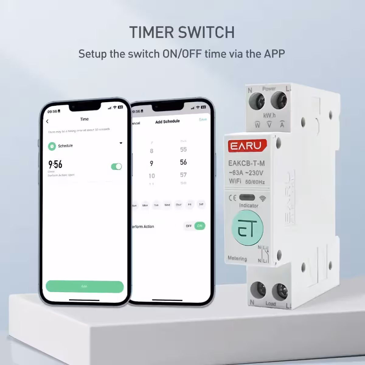 Интерфейс на приложението Tuya за настройка на напрежение и ток