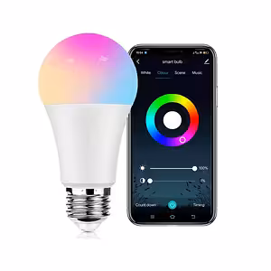 Интелигентна WiFi LED крушка RGB Tuya – многобагрен контрол от телефон