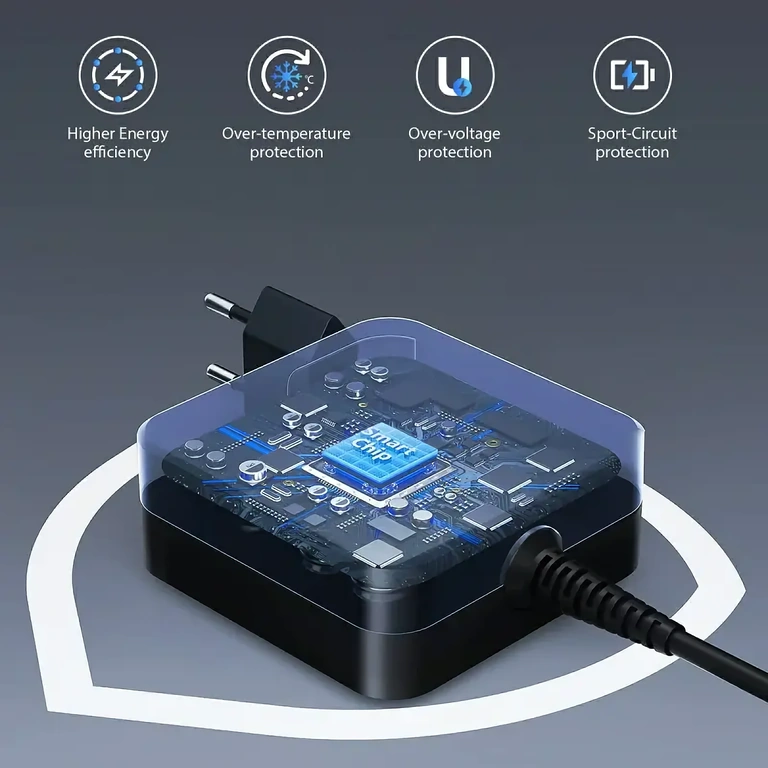 Преносимо USB-C зарядно 65W Портативно USB-C зарядно 65W за мобилна употреба