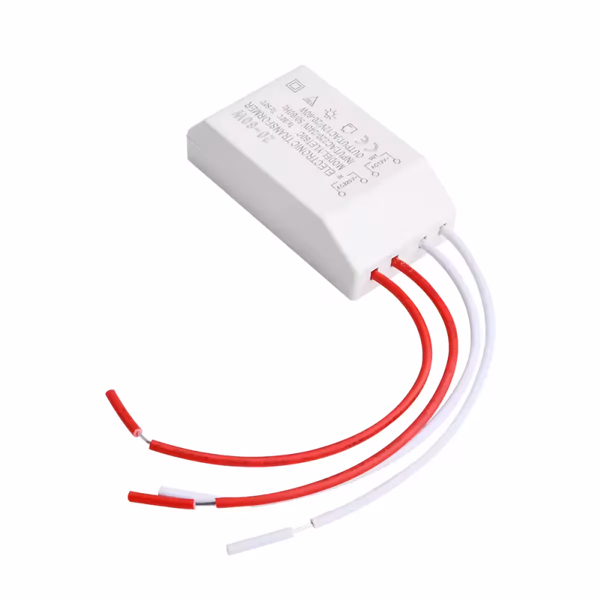 Трансформатор за халогенни лампи с ниско напрежение 12V AC