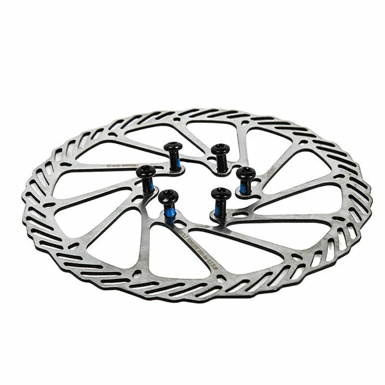 Близък план на спирачния диск Avid G3 160мм, неръждаема стомана