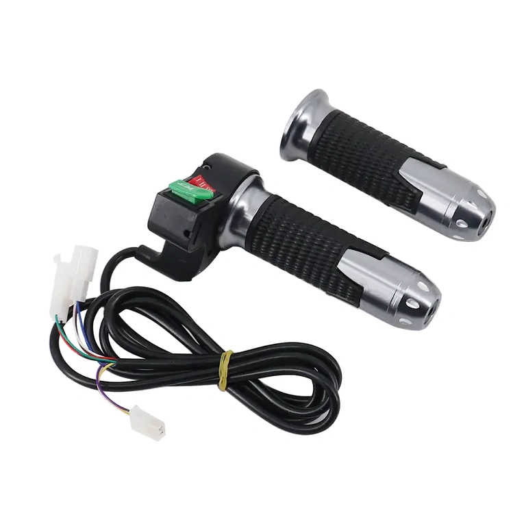 Дръжка за ускорение с бутон за клаксон за електрически скутер