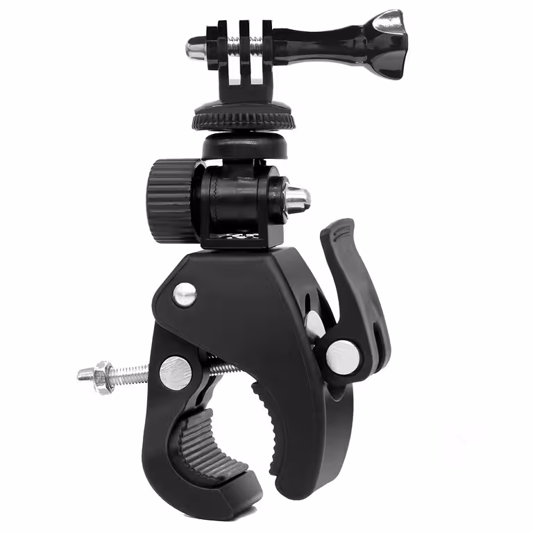 Държач за кормило за GoPro камера – стабилен монтаж за велосипед, мотоциклет и ATV