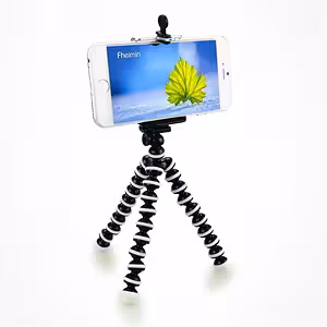 Гъвкав статив с универсален държач за телефон, фотоапарат и видео – идеален за iPhone, Samsung, DSLR